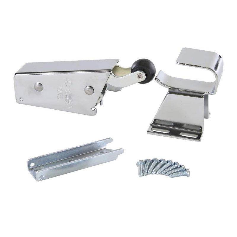 Kason 1095 Spring Action Door Closer with Adjustable Wide Hook 7/8 to 1 5/8 Inch Offset, 11095000013_11094000027 - Image 1